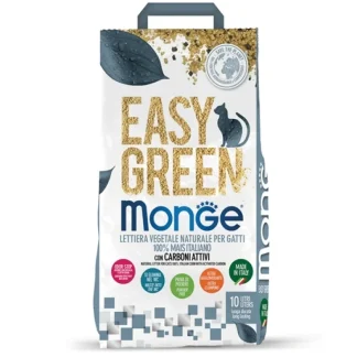 Lettiera Easy Green 100%  Mais con Carboni Attivi - 10LT