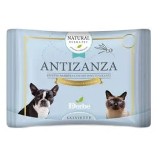 Natural Derma Pet Salviette Antizanza - Salviette