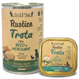 Rustico Trota con Riso e Verdure - 100GR