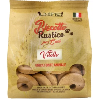 Biscotto Rustico per Cani al Vitello - 300GR
