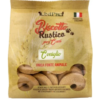 Biscotto Rustico per Cani al Coniglio - 300GR