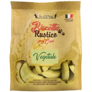 Biscotto Rustico per Cani  Vegetale con Carote e Piselli - 300GR