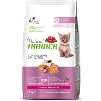 Natural Kitten con Salmone - 1,50KG