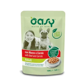 Straccetti in Salsa Adult con Manzo e Carote - 100GR