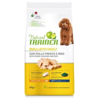 Natural Adult Small & Toy con Pollo Fresco e Riso - 2KG