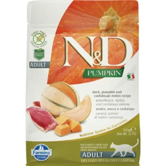 Natural & Delicious Anatra, Zucca & Melone di Cantalupo Grain Free - 300GR