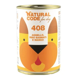 For Dog 408 Agnello, Riso Basmati e Mango - 400GR