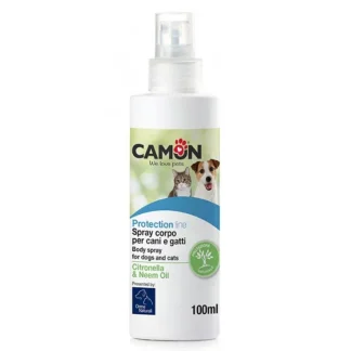 Spray Corpo per Cani e Gatti con Citronella e Olio di Neem - 100ML