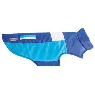 RECORD CAPPOTTINO IMPERMEABILE 90S BLU S