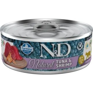 Natural & Delicious Natural Tonno & Gamberetti - 70GR