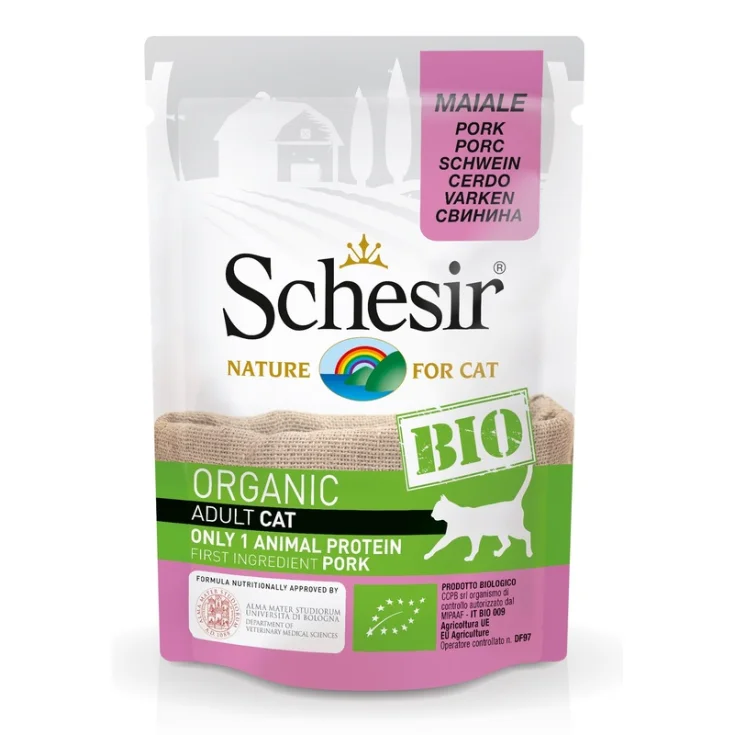 Bio Organic Adult Cat Maiale - 85GR