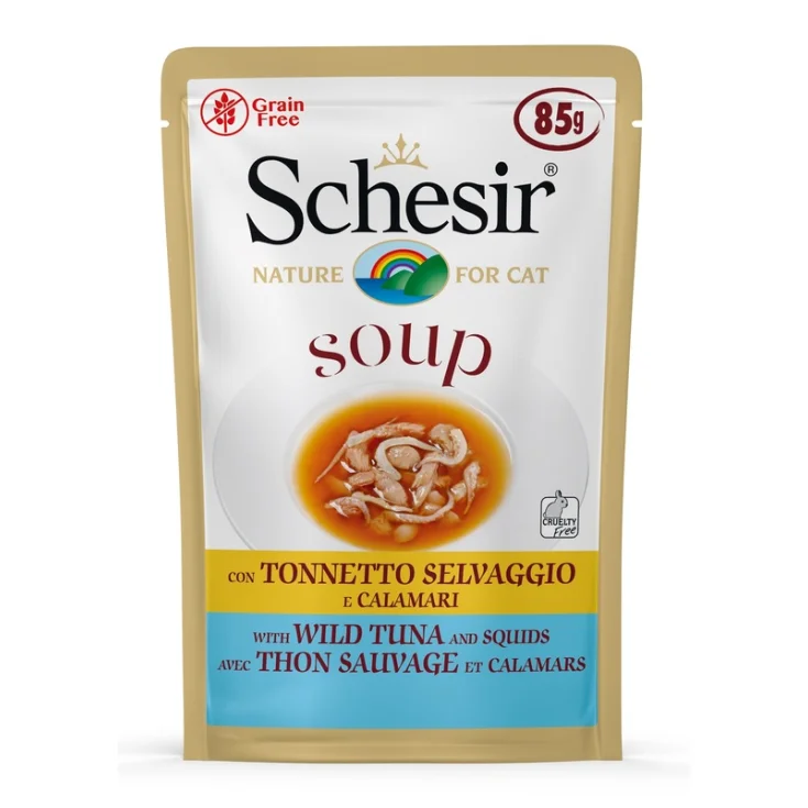 Soup con Tonnetto Selvaggio e Calamari - 85GR