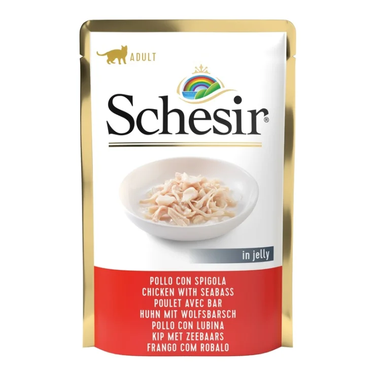 Filetti di Pollo e Spigola in Gelatina - 85GR