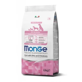 Natural Superpremium All Breeds Puppy & Junior Natural Superpremium Maiale con Riso e Patate - 2,50KG
