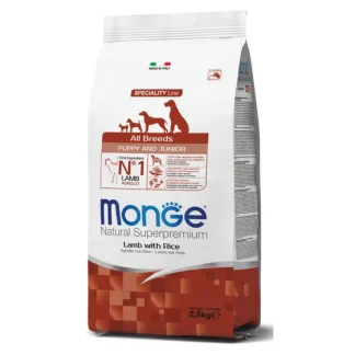 Natural Superpremium All Breeds Puppy & Junior Agnello e Riso - 12KG
