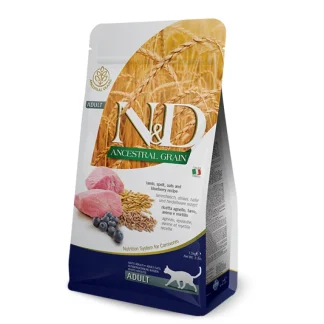 Natural & Delicious Ancestral Grain Adult con Agnello e Mirtillo - 1,50KG