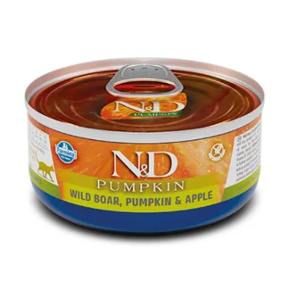 Natural & Delicious Pumpkin con Cinghiale, Zucca e Mela - 70GR