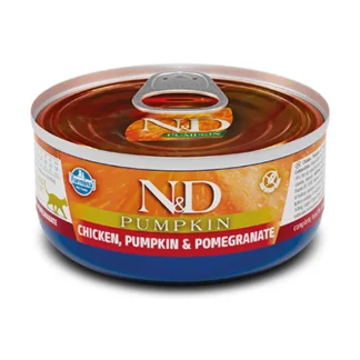 Natural & Delicious Pumpkin con Pollo, Zucca e Melograno - 70GR