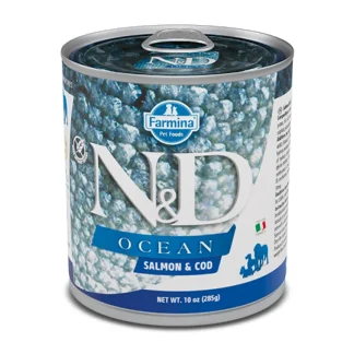 Natural & Delicious Ocean con Salmone e Merluzzo - 285GR