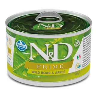 Natural & Delicious Prime Mini con Cinghiale e Mela - 140GR