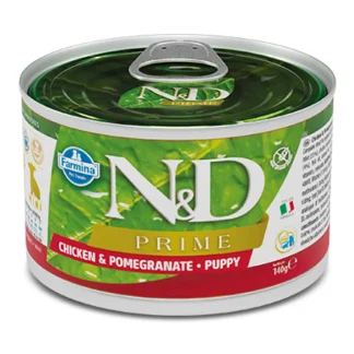Natural & Delicious Prime Puppy Mini con Pollo e Melograno - 140GR