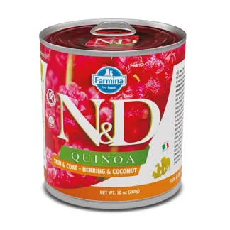 Natural & Delicious Quinoa Skin & Coat con Aringa e Cocco - 285GR