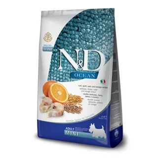 Natural & Delicious Ancestral Grain Adult Mini con Merluzzo e Arancia - 2,50KG