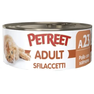 Natura Sfilaccetti di Pollo con Salmone - 70GR