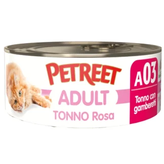 Natura Tonno Rosa con Gamberetti - 70GR