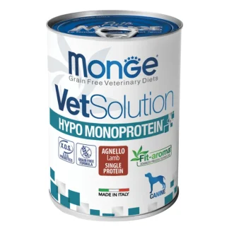 MONGE VETSOL CAN HYPO AGNELLO