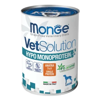 MONGE VETSOL CAN HYPO ANATRA