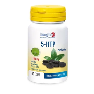 5-HTP Griffonia 100mg LongLife 60 Capsule Vegetali