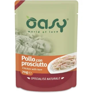 Natural Tonnetto con Pollo e Prosciutto in Soft Jelly - 70GR