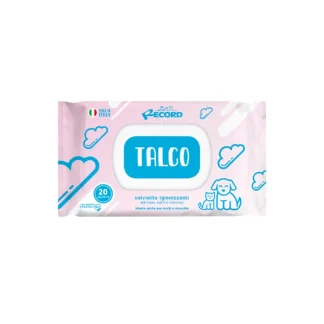 RECORD 20 SALVIETTE IGIENIZZANTI TALCO