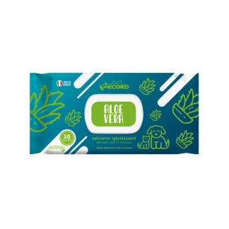 RECORD 30 SALVIETTE IGIENIZZANTI ALOE VE