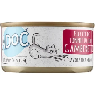 Natural Tonno con Gamberi in Brodo di Cottura - 85GR