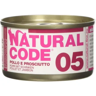 Natural Kitten Jelly Pollo con Prosciutto - 85GR