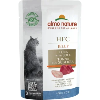 Natural Adult Cat Jelly Delicious Tonnetto con Zucchine - 85GR