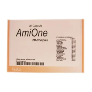 Tesla Amione 20 Complex Integratore Alimentare Di Aminoacidi 30 Capsule