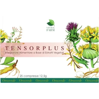 Natural Farm Tensorplus Integratore Alimentare 25 Compresse