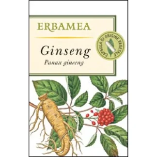 Erbamea Ginseng Integratore Alimentare 50 Capsule Vegtali