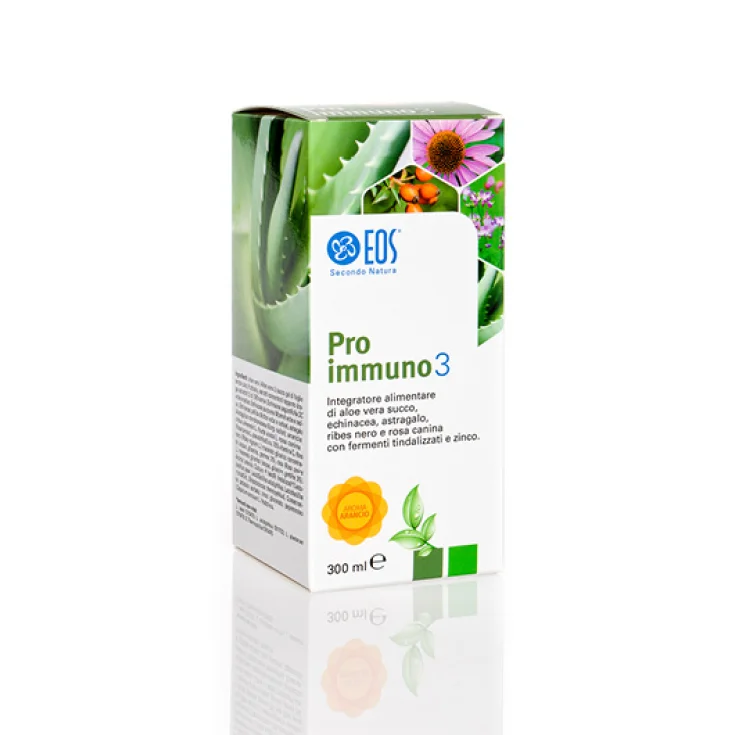 Eos Pro Immuno 3 Integratore Alimentare Gusto Arancio 300ml