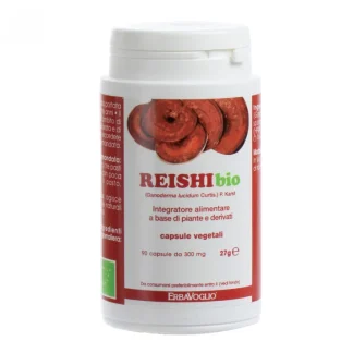 Erbavoglio ReishiBio Integratore Alimentare 90 Capsule Da 300mg x 27g