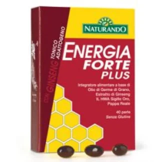 Naturando Energia Forte Plus Integratore Alimentare 40 Perle