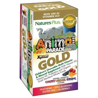 Natures Plus Animal Parade Gold Caramelle Assortite 60 Pezzi
