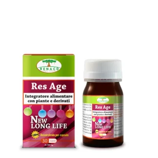 Renaco Res Age Long Life Integratore Alimentare 30 Capsule
