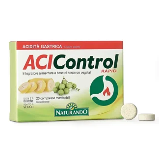 Naturando Acicontrol Rapid Integratore Alimentare 20 Compresse