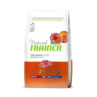 Natural Adult Medium con Manzo e Riso - 3KG
