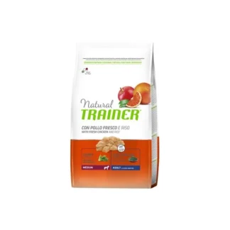 Natural Adult Medium con Pollo Fresco e Riso - 12KG