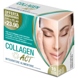 Collagen Act Integratore Alimentare 10 Bustine